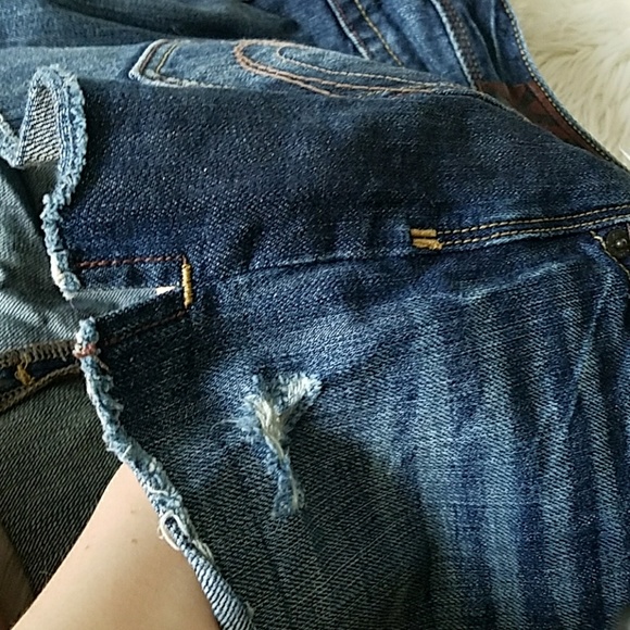 Express Denim Miniskirt - Picture 6 of 7